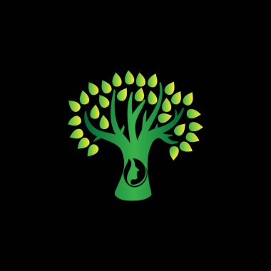 Women tree icon, Tree with Body Women Logo Design vector Women tree icon, Tree with Body Women Logo Design vector