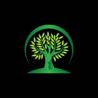 Women tree icon, Tree with Body Women Logo Design vector Women tree icon, Tree with Body Women Logo Design vector
