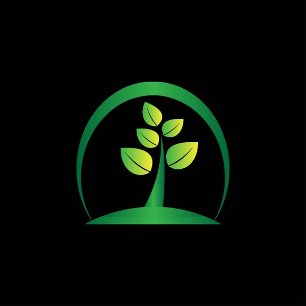 Икона елки, логотип елки, красочная елка — стоковый вектор