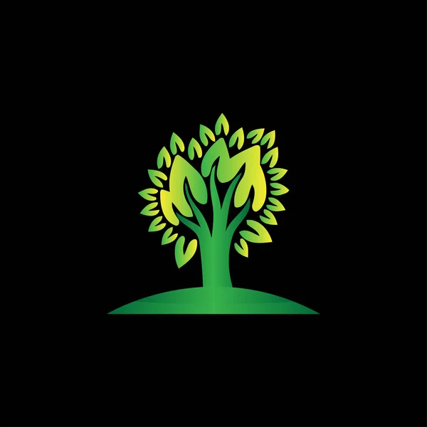 Noel ağacı ikonu, Noel ağacı logosu, renkli Noel ağacı