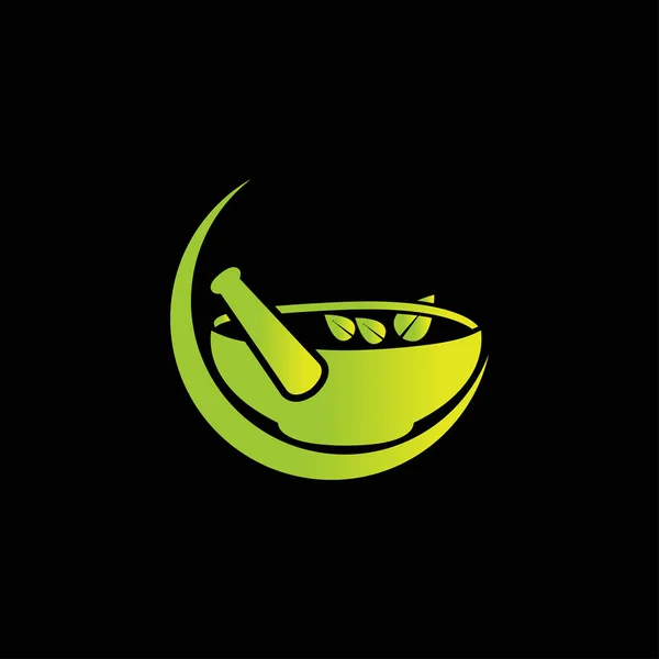 Kreative traditionelle Apotheke Logo-Design — Stockvektor
