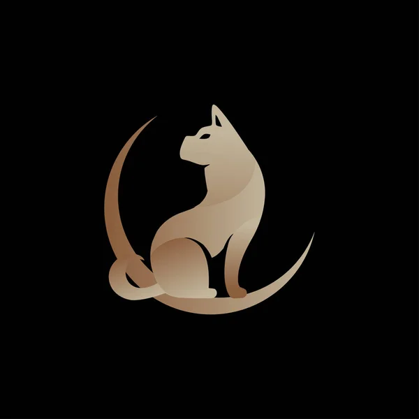 Vecteur de conception de logo chien moderne — Image vectorielle