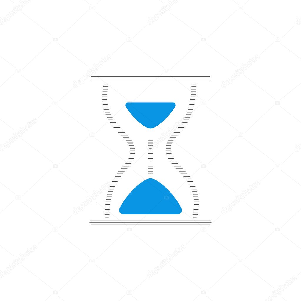 Hourglass icon vector illustration