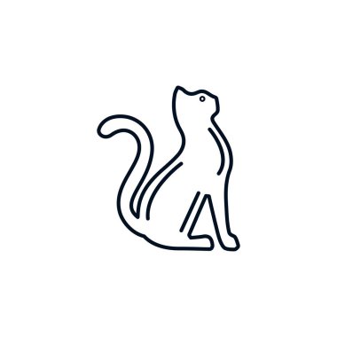 yaratıcı Kedi simgesi vektör tasarımı