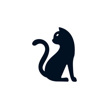 yaratıcı Kedi simgesi vektör tasarımı