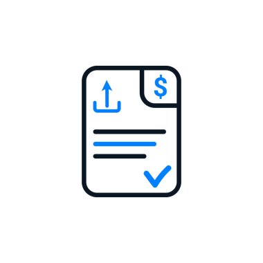 İş, iş belgeleri. Seo, yazı gönderme simgesi