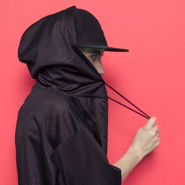 Hip Hop kız erkek fatma kap ve şık giysiler kentsel tarzı yağma
