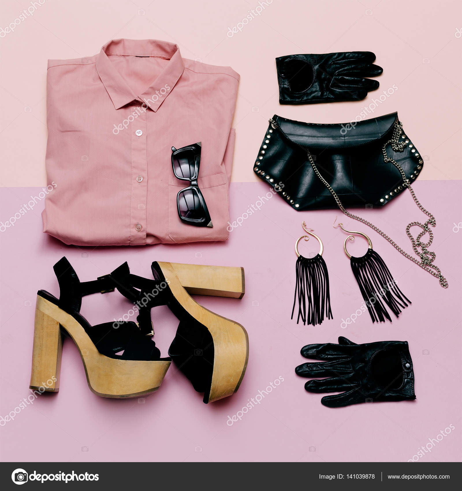pink shirt formal outfit