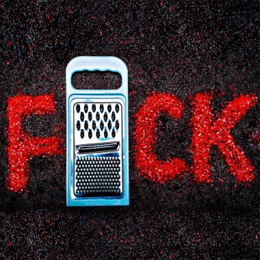 Moda kavramı lanet olası sorunları Glitter harfler Glam Minimal sanat
