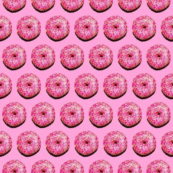 Donut minimale achtergrondillustratie mode — Stockfoto