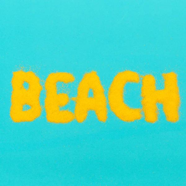 Vibrações de praia Tempo de férias — Fotografia de Stock