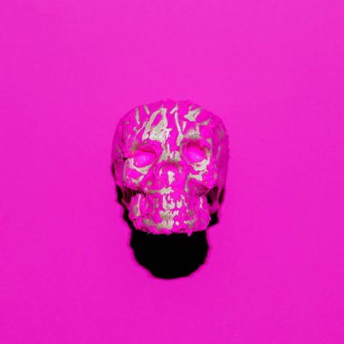 Şeker kafatası. Moda minimal sanat