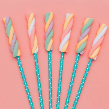 Hatmi şeker sanat. Tatlı aşkım. Pembe ruh hali Flatlay