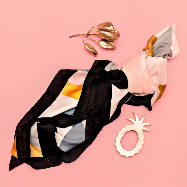 Accessoires sjaal seizoen modetrend — Stockfoto