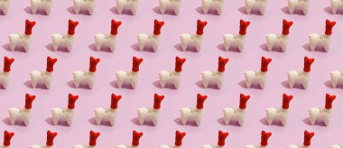 İzsiz bir şablon. Lama. En az sanat eseri. Yazdırmak için kullan