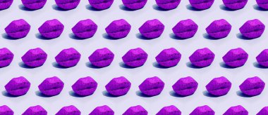 İzometrik, pürüzsüz desen. Dudaklar. En az sanat eseri. Yazdırmak için kullan