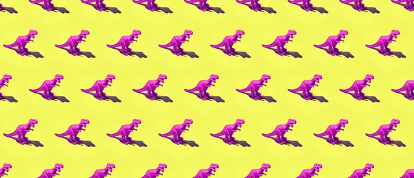 Dinosaurie minimalt sömlöst mönster — Stockfoto