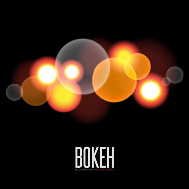 güneş ışığı bokeh etkisi ile