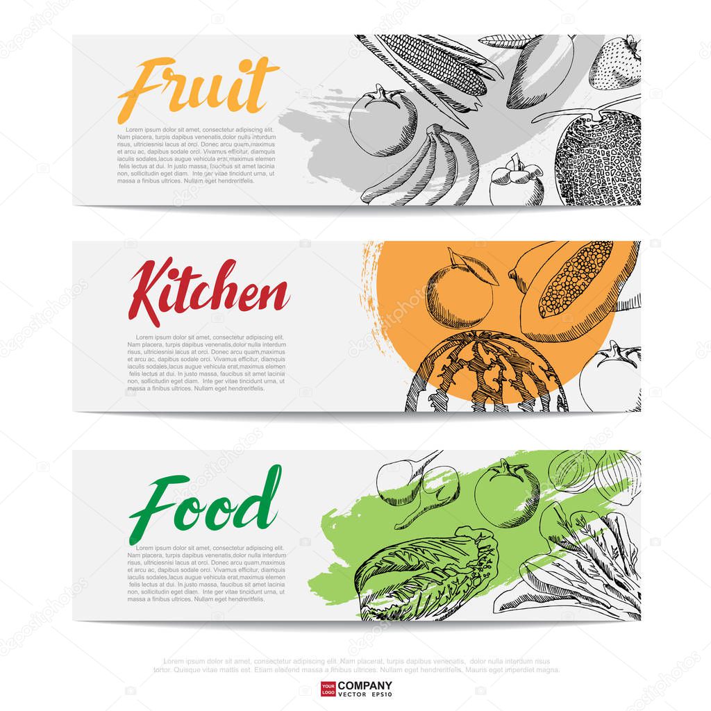 design of Food banner