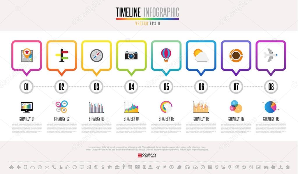 Timeline Infographic Design Template