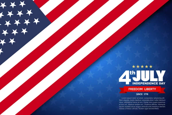 Σχεδιασμό των ΗΠΑ σημαία μοτίβο — Διανυσματικό Αρχείο