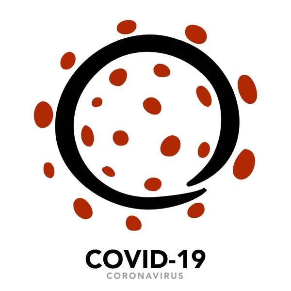 Firma Precaución Coronavirus Stop Coronavirus Banner Vector Eps10 — Vector de stock