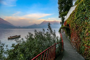 Varenna, İtalya Como Gölü '