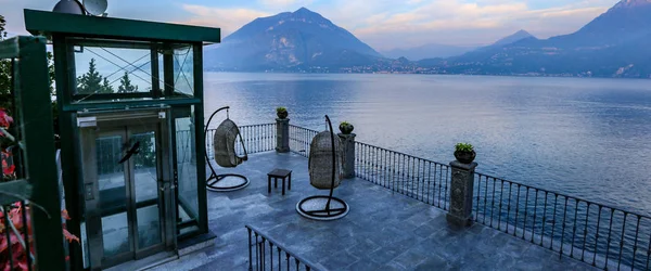 Varenna Italien Vid Comosjön — Stockfoto