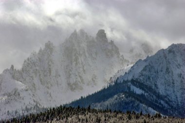 Sawtooth dağlar, Idaho Sun Valley yakınındaki