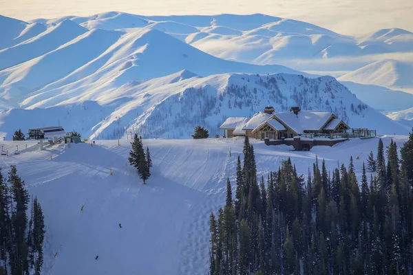 Skigebiet Sonnental Idaho — Stockfoto