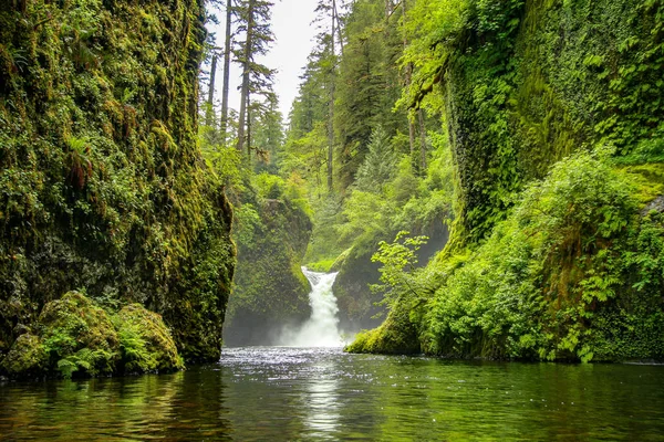 Punchbowl Falls Eagle Creek Oregon Stati Uniti — Foto Stock