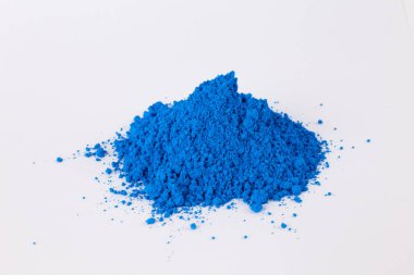 Beyaz bir arka plan üzerinde pigment