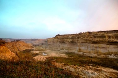 Ukrayna kum maden ocağı.