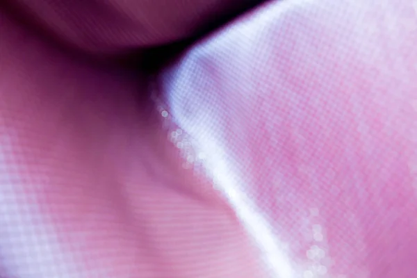 Textura do tecido, lado, fundo do tecido no destaque. cor lilás — Fotografia de Stock