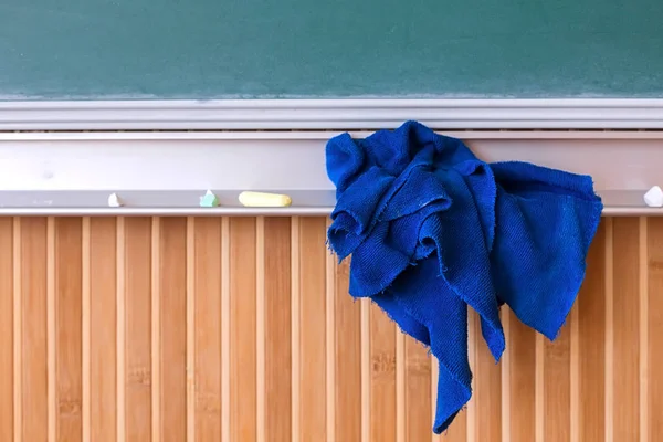 Boş bir okul tahtasını kapat — Stok fotoğraf