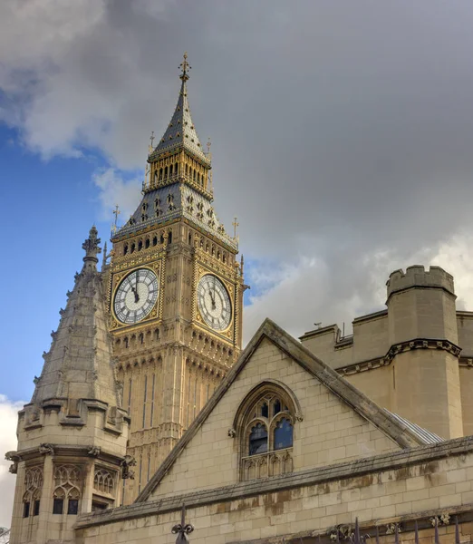 Big Ben Monumentális Harangjával Londonban — Stock Fotó