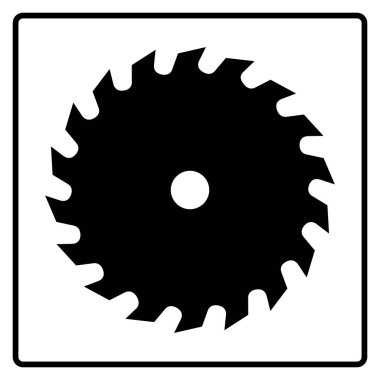 Gördüm. Simge. Vektör. Sembol