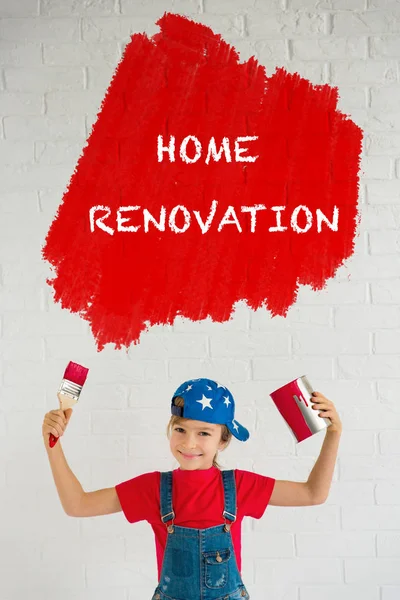 Conceito de renovação de casa — Fotografia de Stock