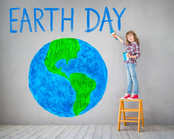 Spring holiday Earth day concept — Stock Photo, Image