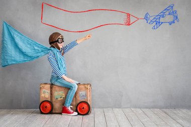 Çocuk gibi davran pilot olmak