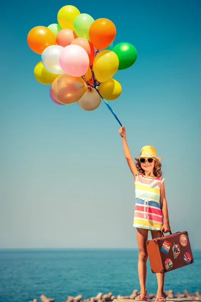 気球の子供 — ストック写真