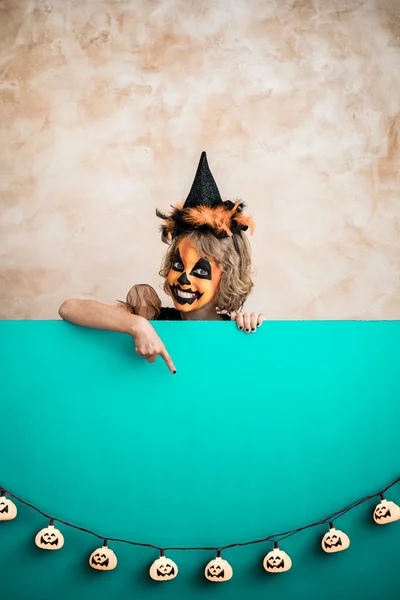 Halloween-Kürbis-Herbstferienkonzept — Stockfoto