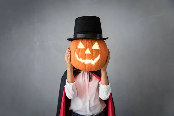 Conceito de férias de outono de abóbora de Halloween — Fotografia de Stock