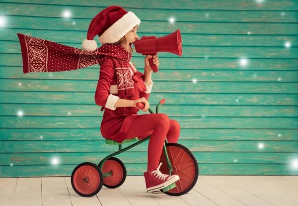 아이 자전거를 타기 — 스톡 사진