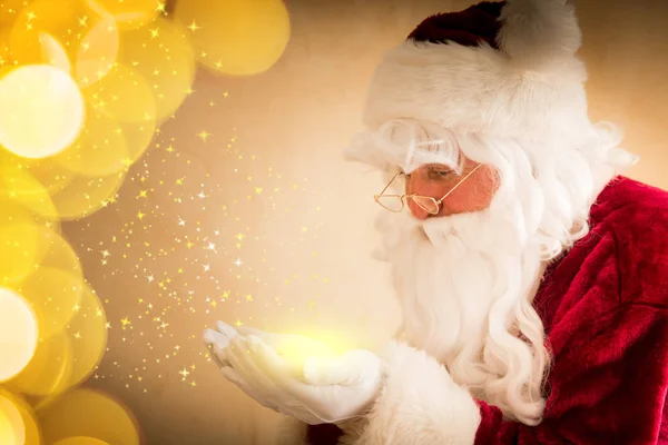 Santa Claus magie — Stockfoto