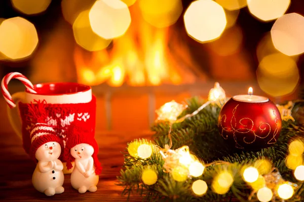 Işıklı Noel çelenk