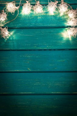 Noel ışıkları yıldız şeklinde