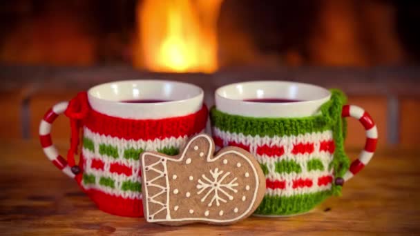 Navidad Navidad decoración vacaciones invierno — Vídeo de stock