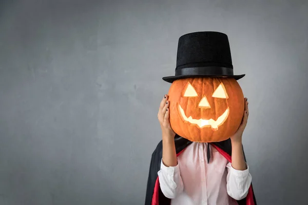 Conceito de férias de outono de abóbora de Halloween — Fotografia de Stock