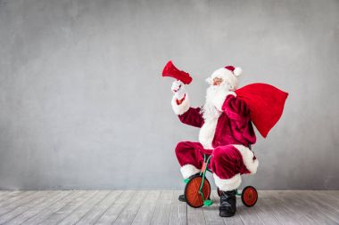 Noel Baba binme oyuncak bisikleti
